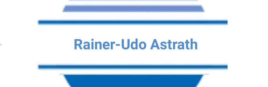 Rainer-Udo Astrath Cover Image