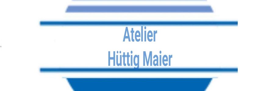 Atelier Hüttig Maier Cover Image
