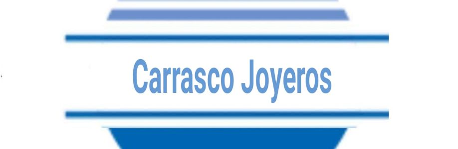 Carrasco Joyeros Cover Image