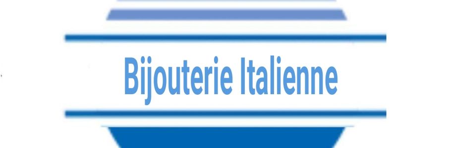 Bijouterie Italienne Cover Image