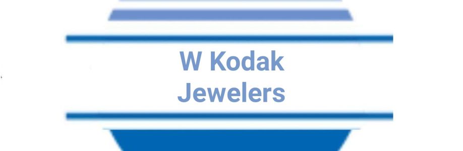 W Kodak Jewelers Cover Image