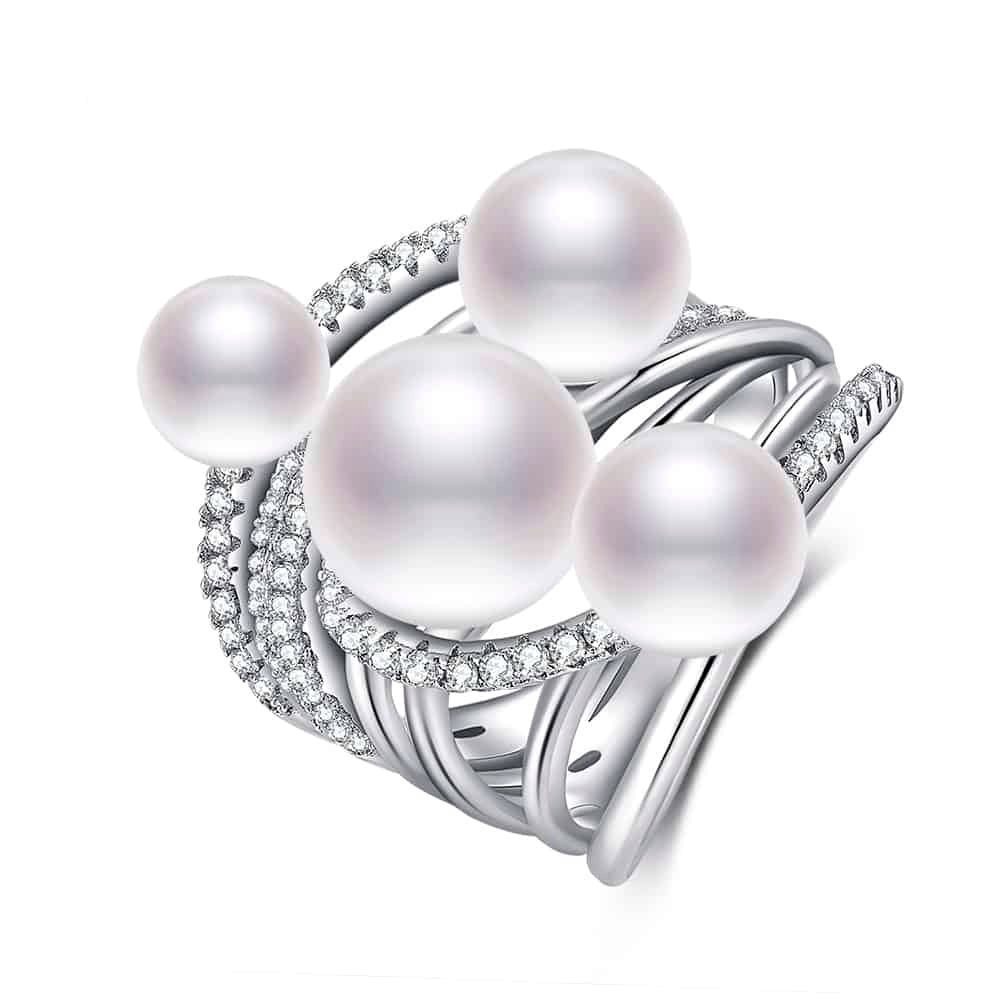 Freshwater pearl ring - Romanfeel