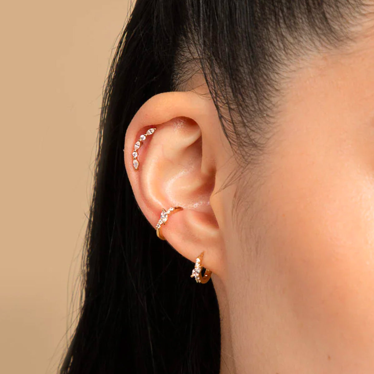 Barbell Earrings | Astrid & Miyu