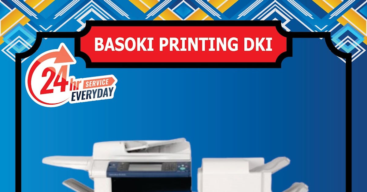 Jasa Print Laser Murah di Jakarta - BASOKI PRINTING