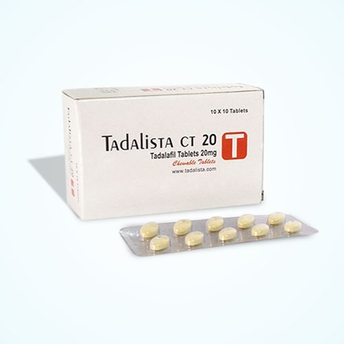 Buy Tadalista CT 20 Mg: Tadalafil Chewable Tablets Online