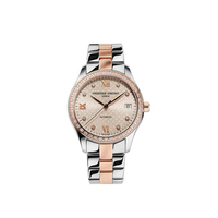 Frederique Constant Ladies Automatic Double Heart Beat | Quadran