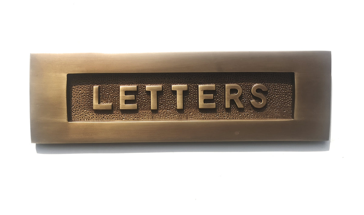 Brass Letter Plates | High-Quality Letter Plates - Brass & Metal – B&M | Brass & Metal