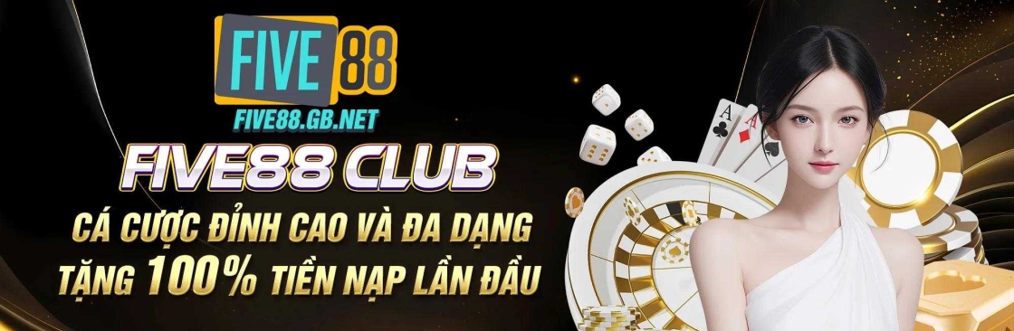 Five88 - Nhà Cái Cá Cược Bóng Đá, Nổ Hũ, Xổ Số Uy Tín Hàng Đầu Cover Image