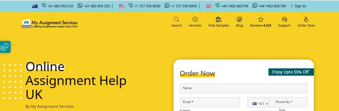 My Assignment Services Cover Image