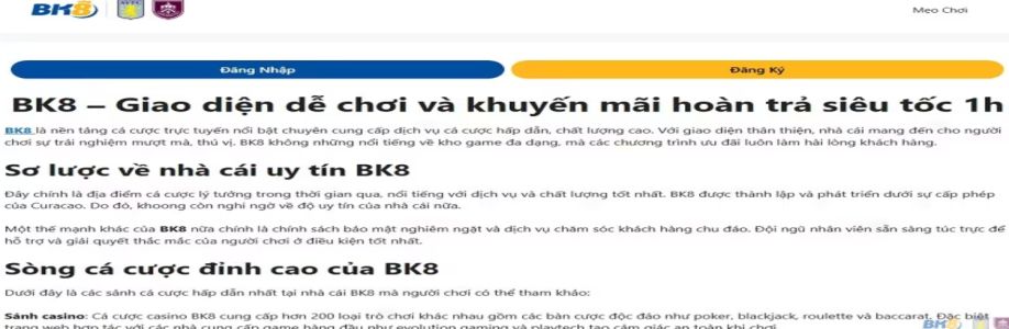 BK8 Cover Image