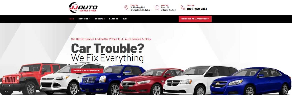 JJ Auto Service & Tires Cover Image