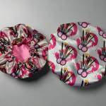 Satin lined bonnets