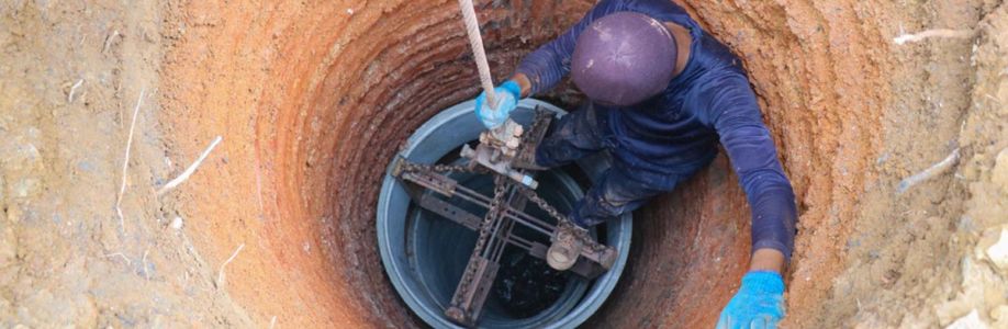 Brown Well Pump Service Cover Image