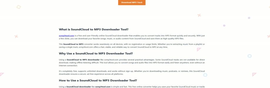 Soundcloud To Mp3 Downloader Converter Online Free 2025 Cover Image