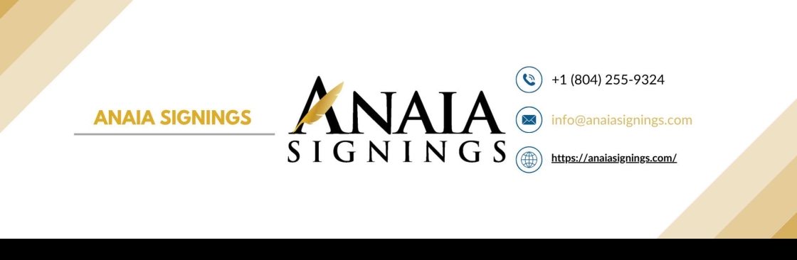 Anaia Signings Cover Image