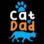 Cat Dad T Shirt