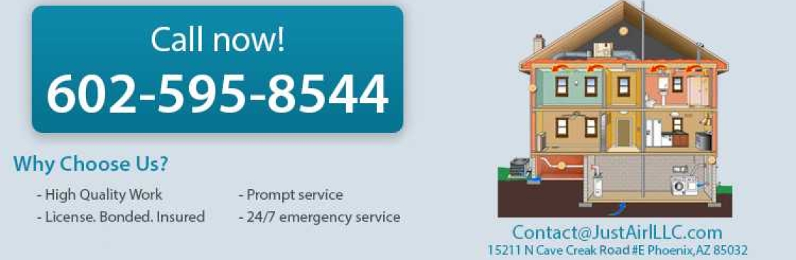 Just Air LLC - Phoenix Air Conditioning Repair Near Me Cover Image