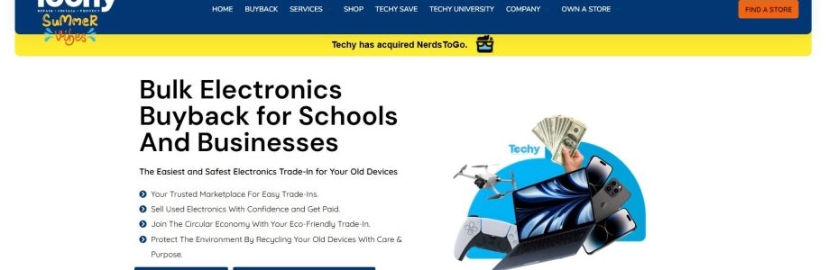 Techy Electronics Buyback Cover Image