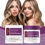 Magical purple hair mask