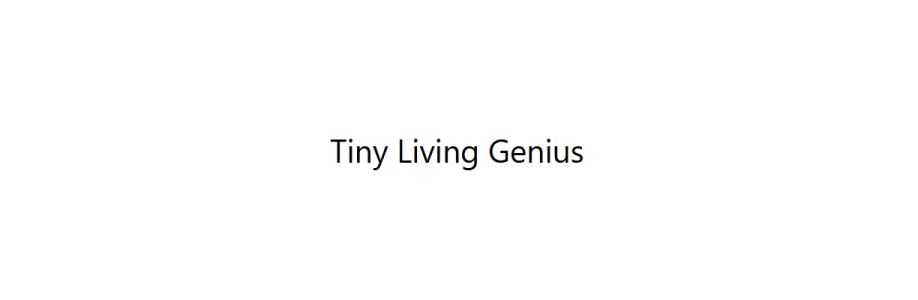 Tiny Living Genius Cover Image