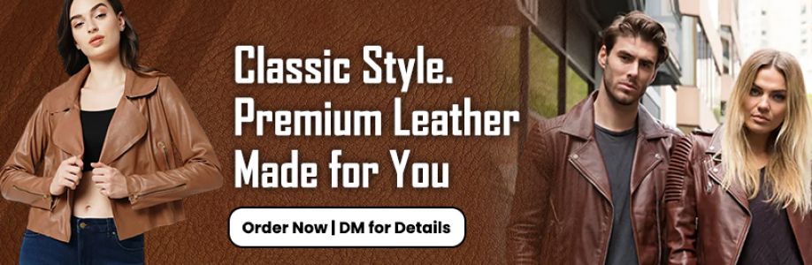 Brown Leather Jacket UK Cover Image