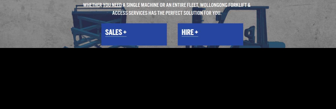 Wollongong Forklift & Access Services Cover Image