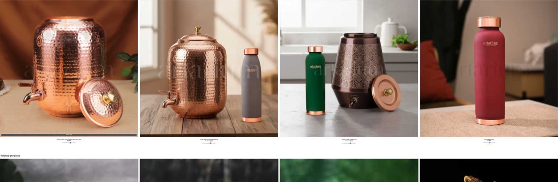 copper water pot Cover Image
