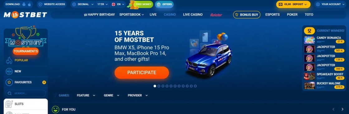 mostbet Cover Image