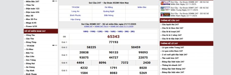 Soi Cầu 247 Dự Đoán Xổ Số Cover Image