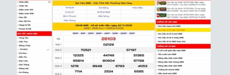 Soi Cầu 888 Soi Cầu Xổ Số 3 Miền Cover Image